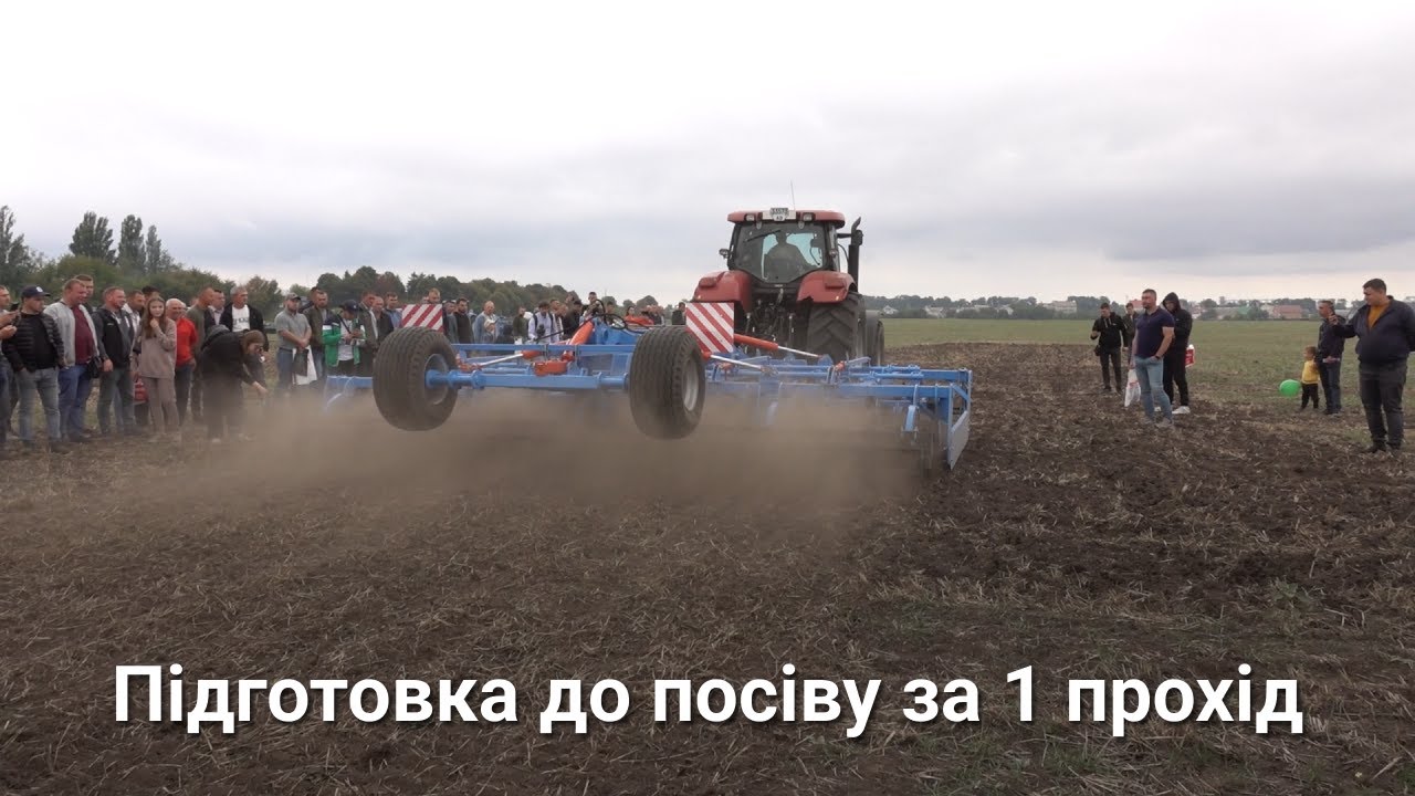 Компактор в роботі! Український Kompaktor АКПК 6 від AGROKALINA | Демо на Дні поля АгроВінниця 2023