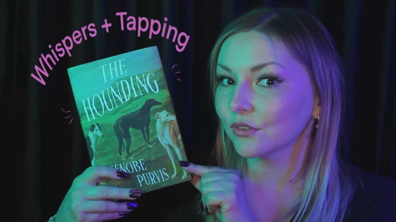 ✨ Chilled ✨ ASMR Book Review // Whispers // Tapping // The Hounding