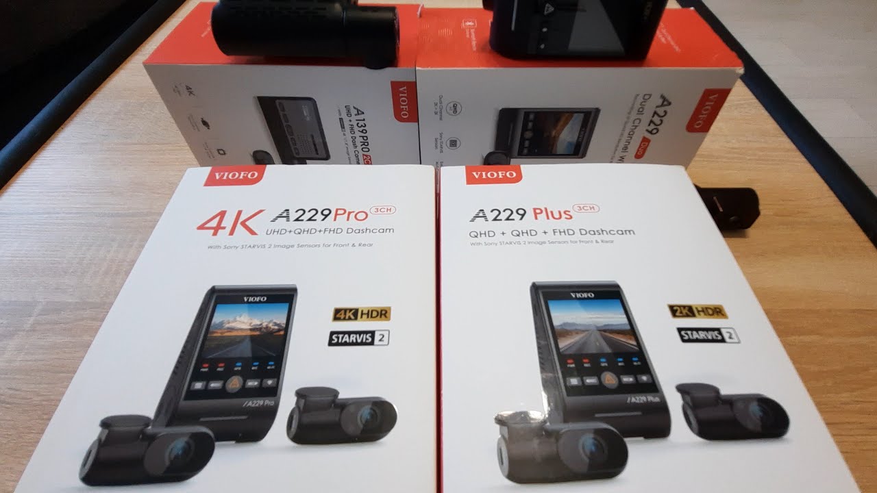 The new Viofo A229 Pro and A229 Plus and the next camera from Viofo