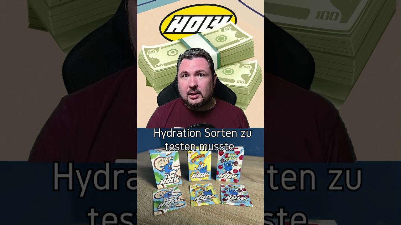Holy Drinks in 60 Sekunden &ndash; Lohnt sich der Hype? 🧐 #HolyDrinks #Energy #Hydration #Review #Shorts