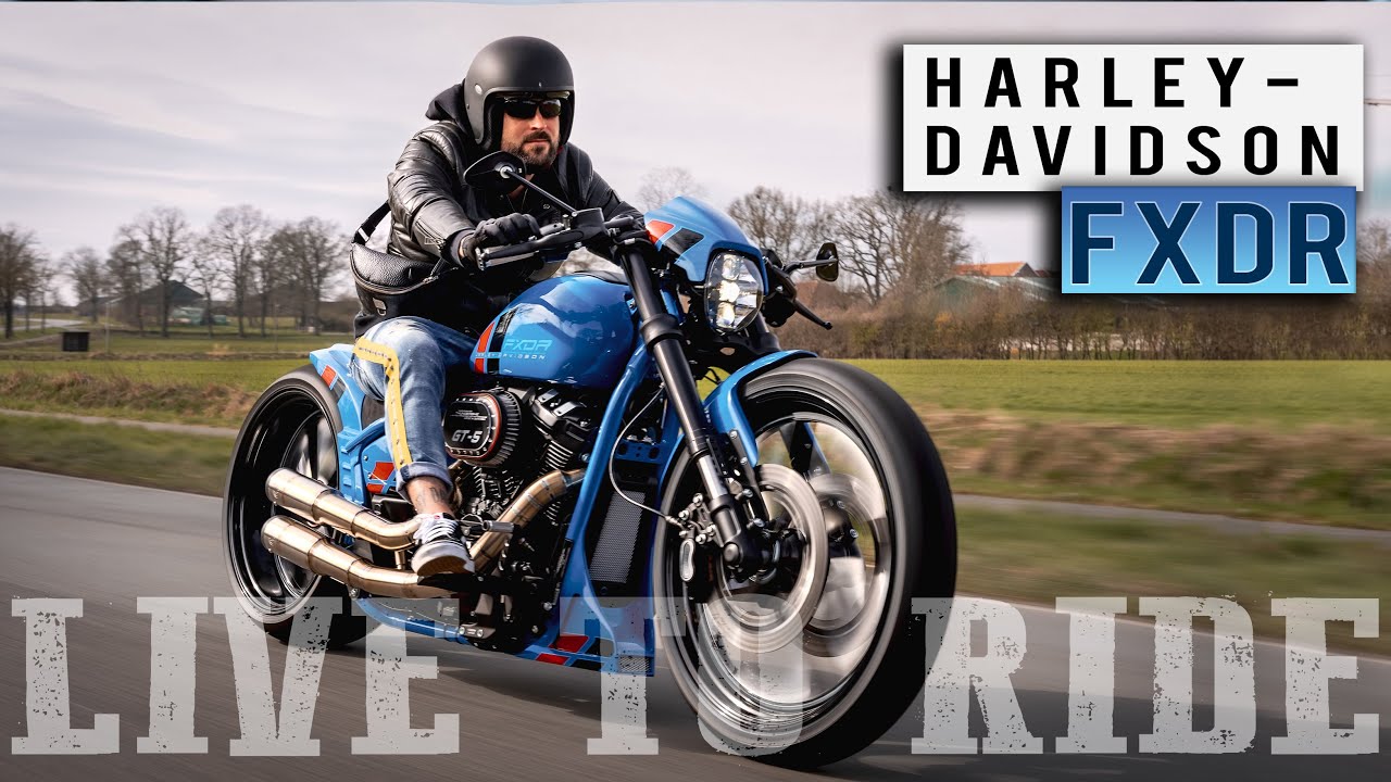 Thunderbike GT-5 - customized Harley-Davidson FXDR   4K