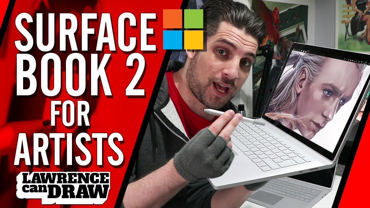 Surface Book 2 Обзор для художников