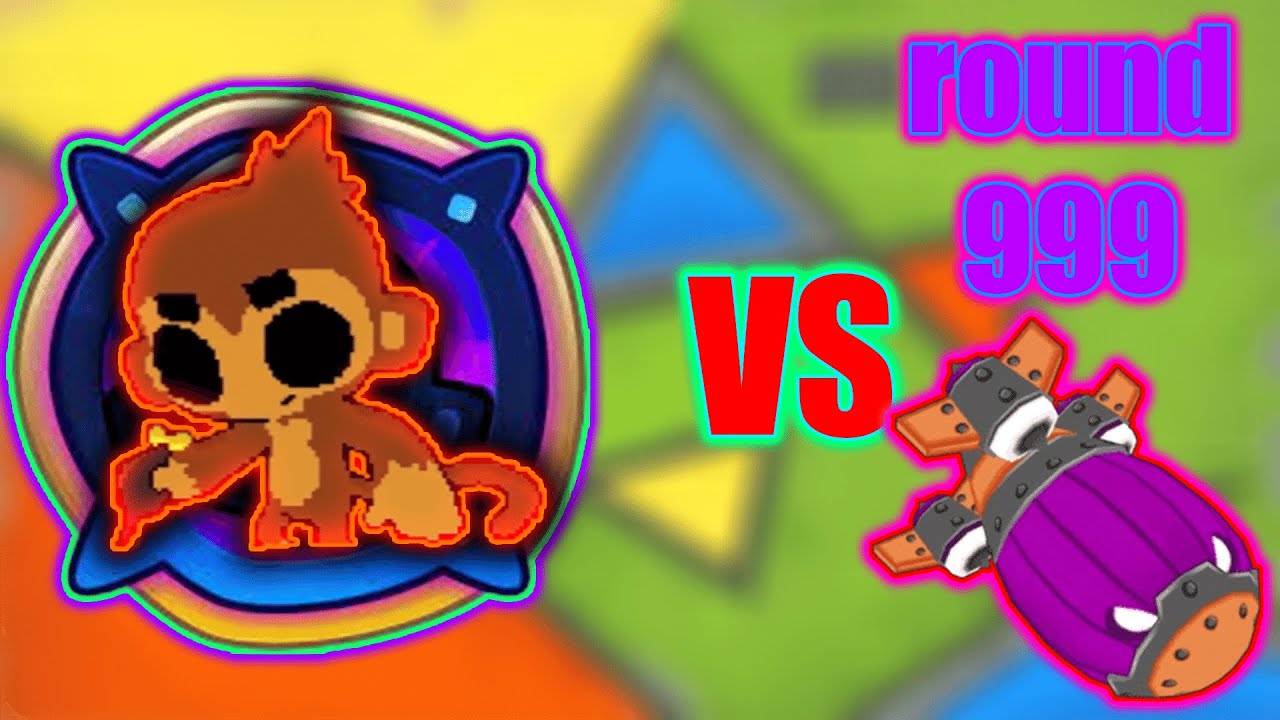 8 bit monkey paragon VS Round 999 B-A-D