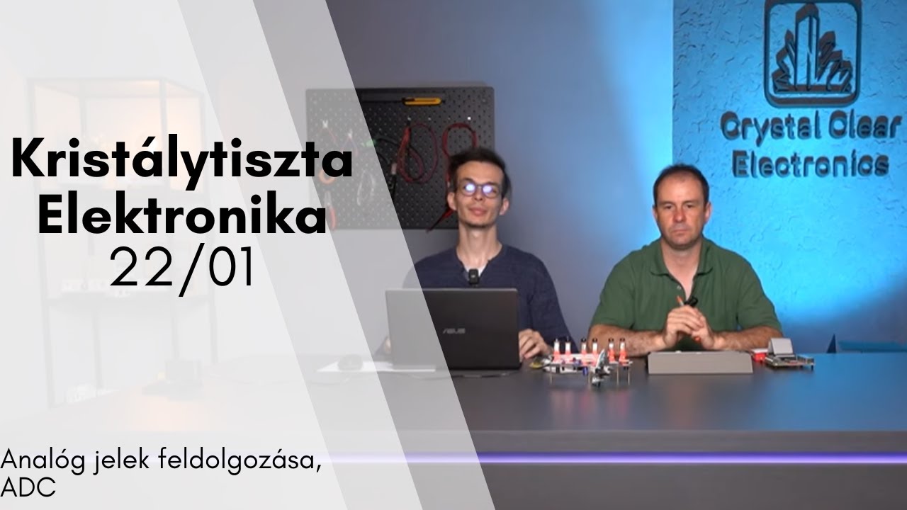 22/01 Analóg jelek feldolgozása, ADC – Az Analóg-digitális átalakító