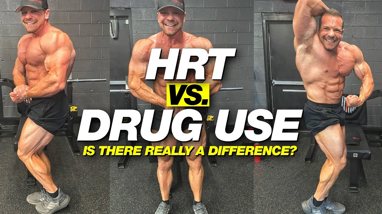 HRT vs. Steroid Use - What's the Difference?