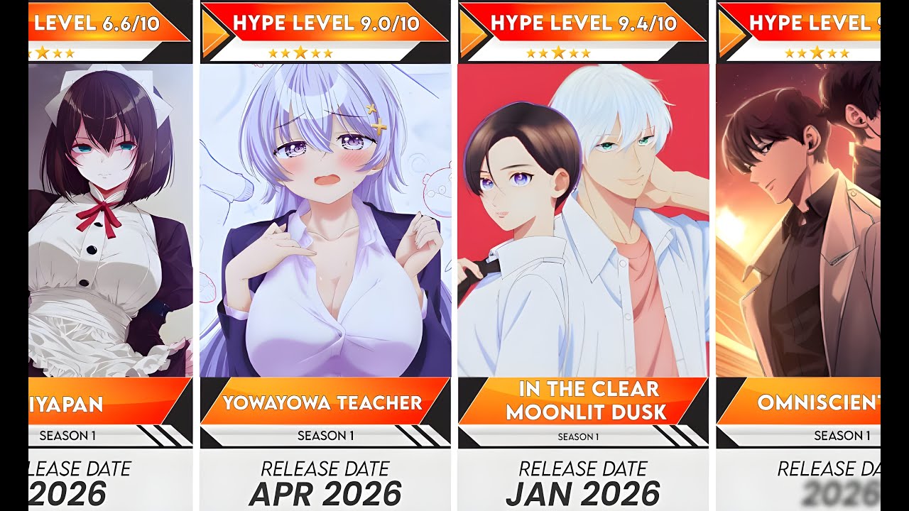 100 Best Upcoming New Anime Releases of 2026 | Anime Bytes