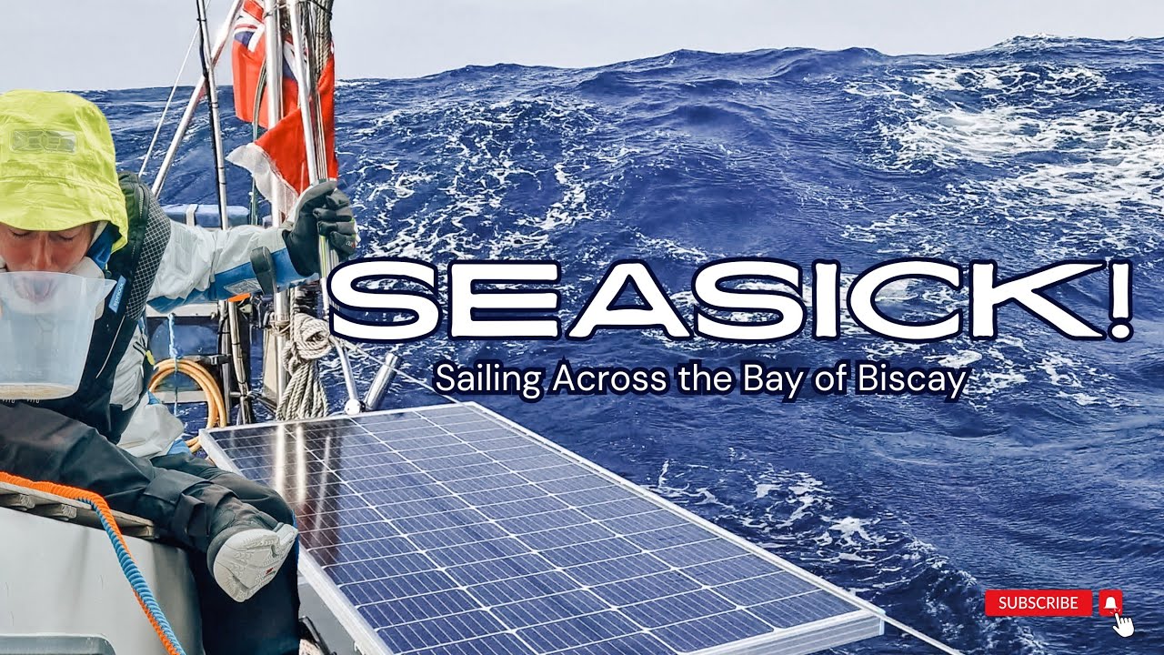 Seasick across the Bay of Biscay!