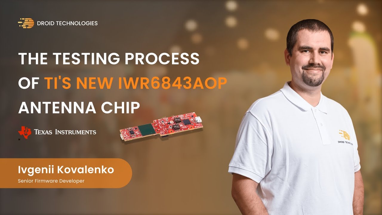People counting with TI's new IWR6843AOP antenna chip