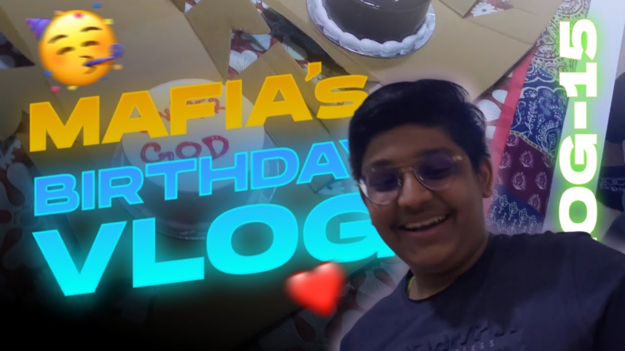 #VLOG 15 || TG- MAFIA SURPRISED BIRTHDAY CELEBRATION BY TG-FOZYAJAY