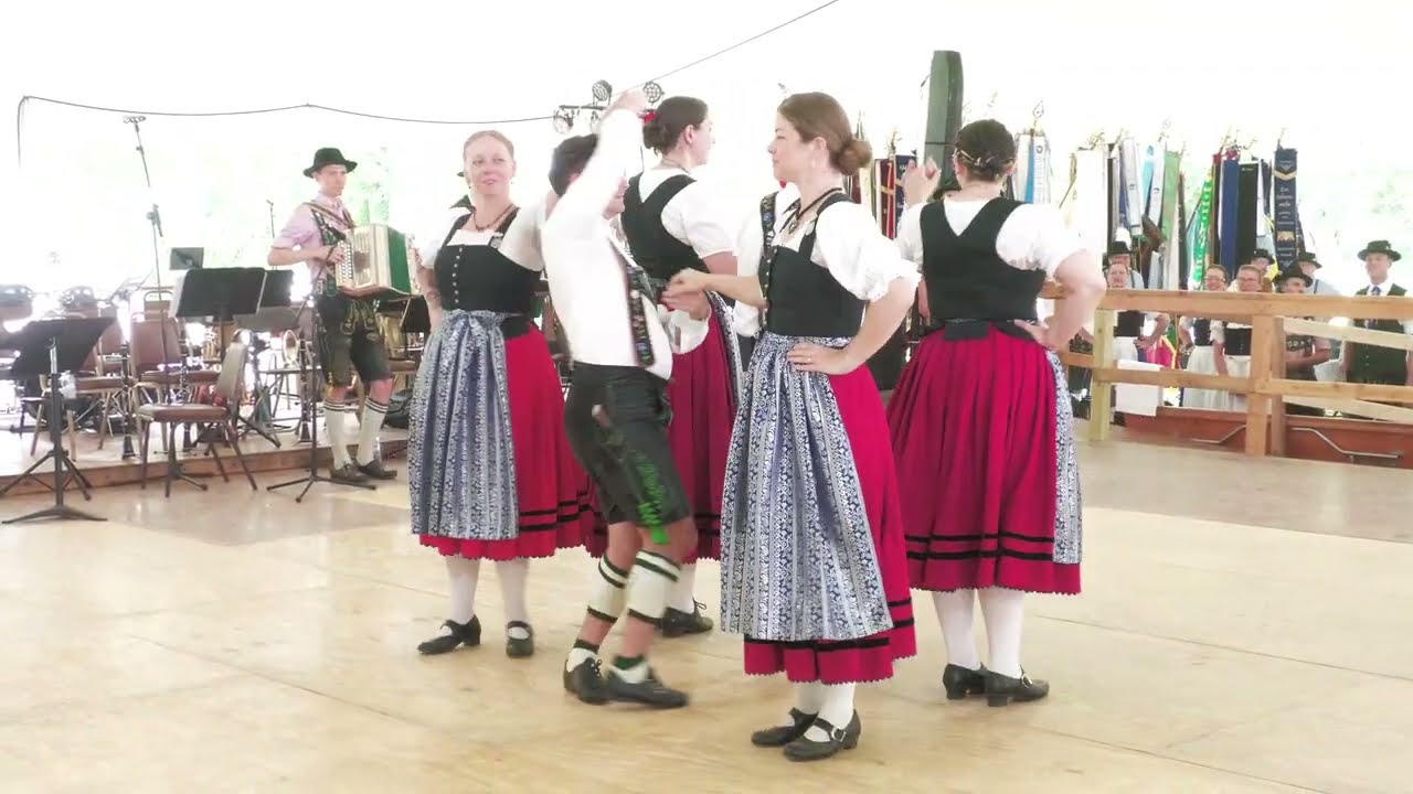 29. Enzian Schuhplattler of Seattle performing the Dreisteier - 30. Gaufest 2025