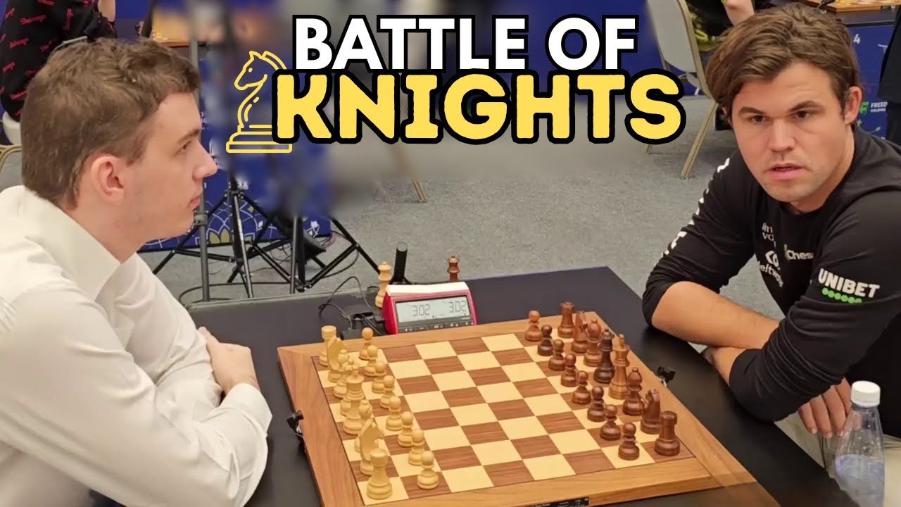 Battle Of Knights! Magnus Carlsen vs Jan Krzysztof Duda
