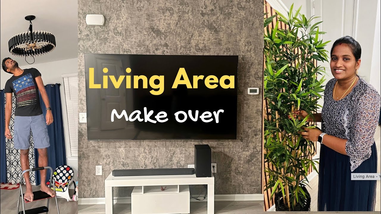 அமெரிக்கா வீடு - My living room makeover | Kanchi Samayal