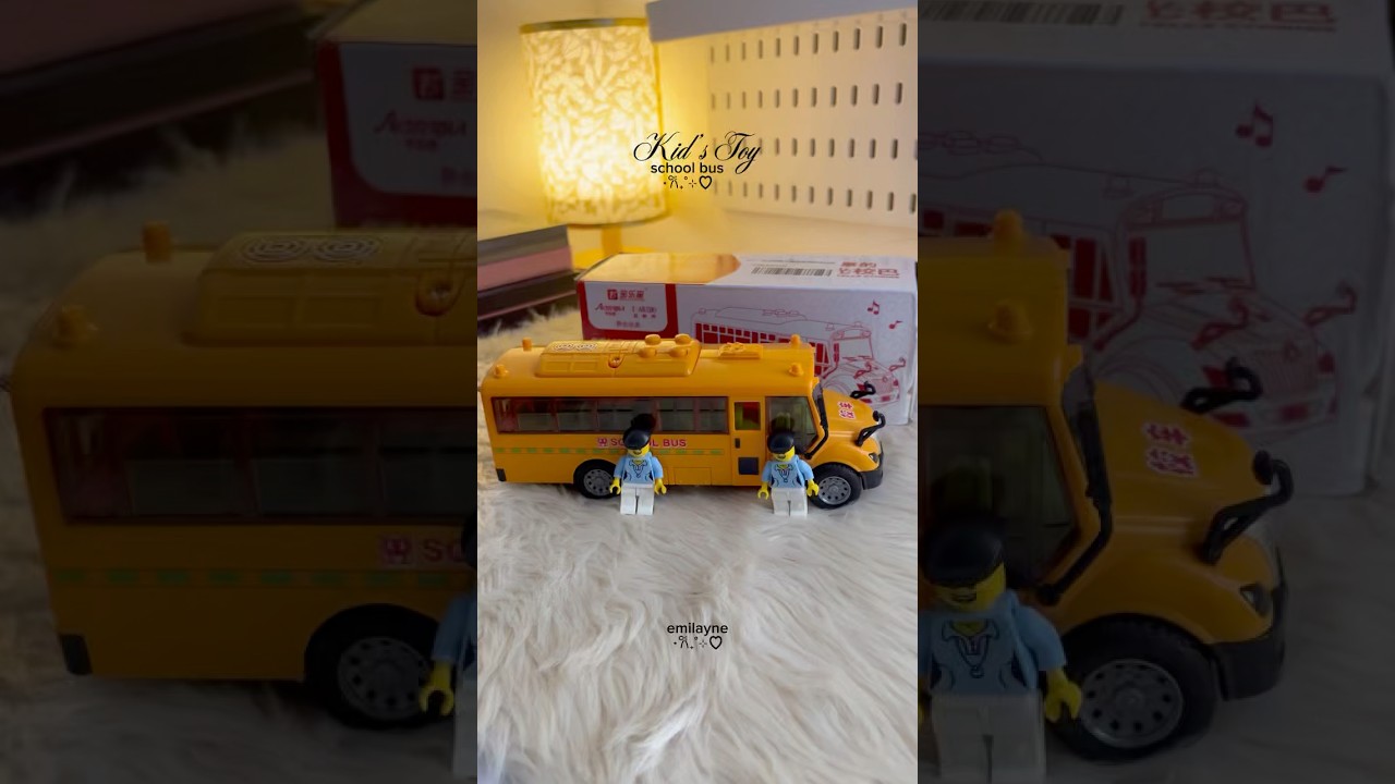 school bus toy✨ perfect gift idea for kids✨ link in comment section 