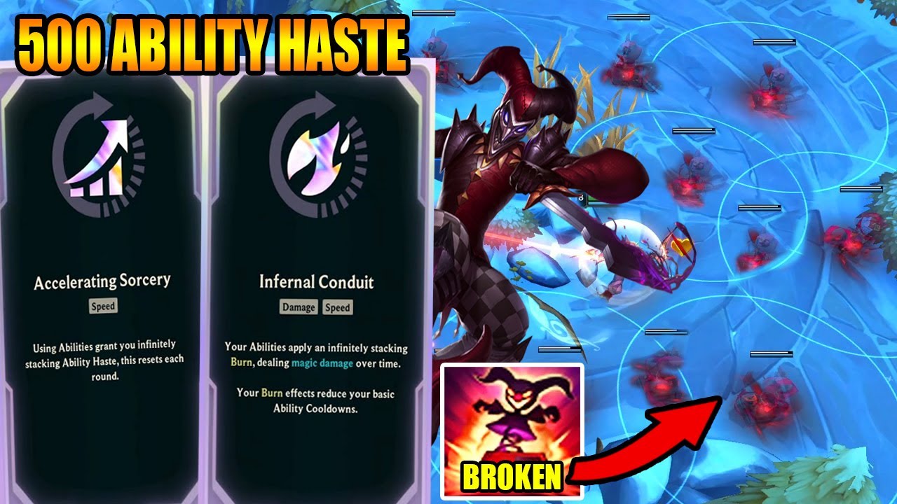 500 Ability haste Shaco sets up a minefield! -INFINITE TRAPS-