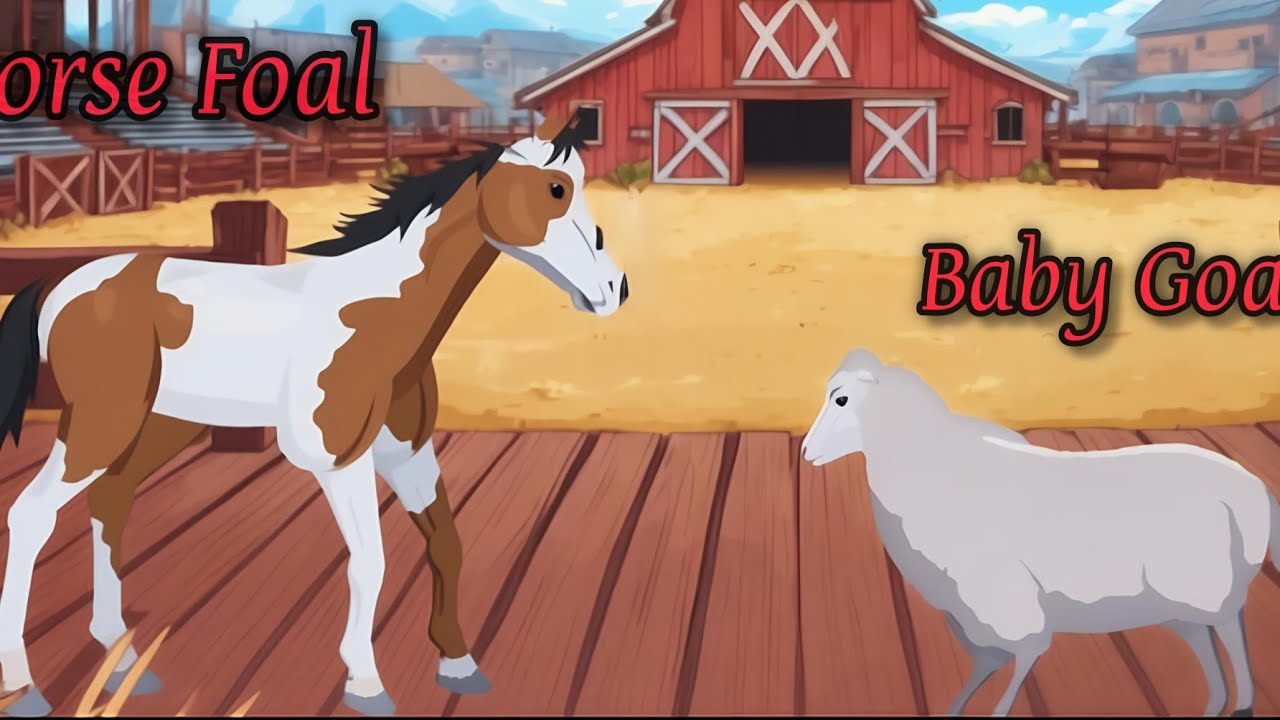 Horse Foal VS Baby Goat VS Strong Alpaca - Android Gameplay 