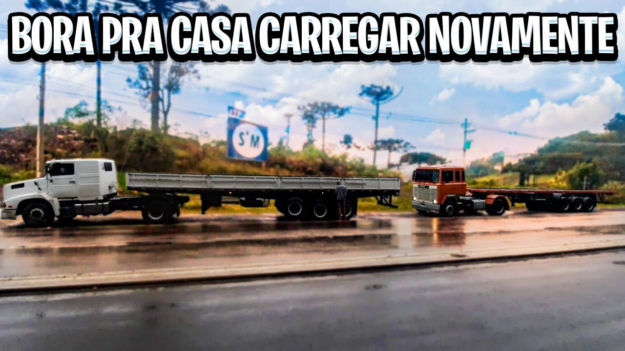 DESCENDO A SERRA GAÚCHA COM TEMPORAL!!
