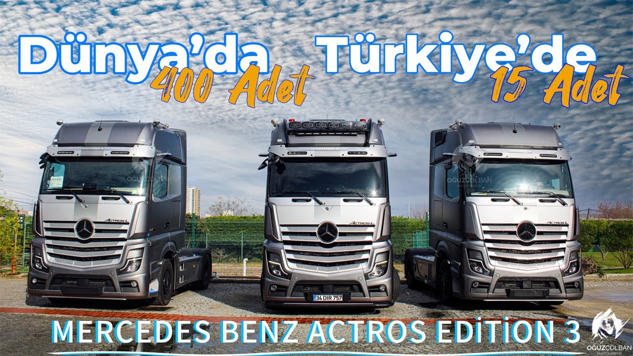 Türkiye'de Sadece 15 Adet Var ! / Mercedes Benz Actros Edition 3 Lansmanı ! / İNTERİOR-EXTERİOR
