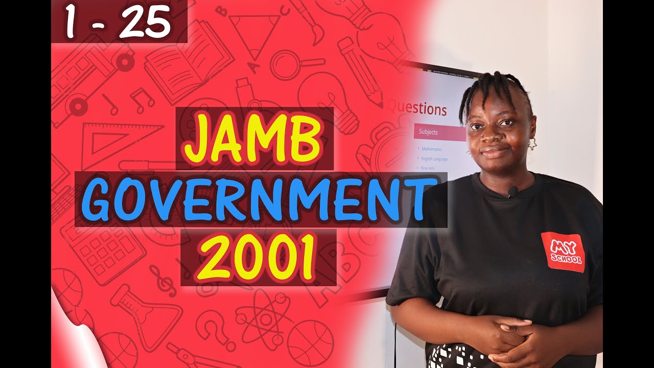 JAMB CBT Government 2001 Past Questions 1 - 25
