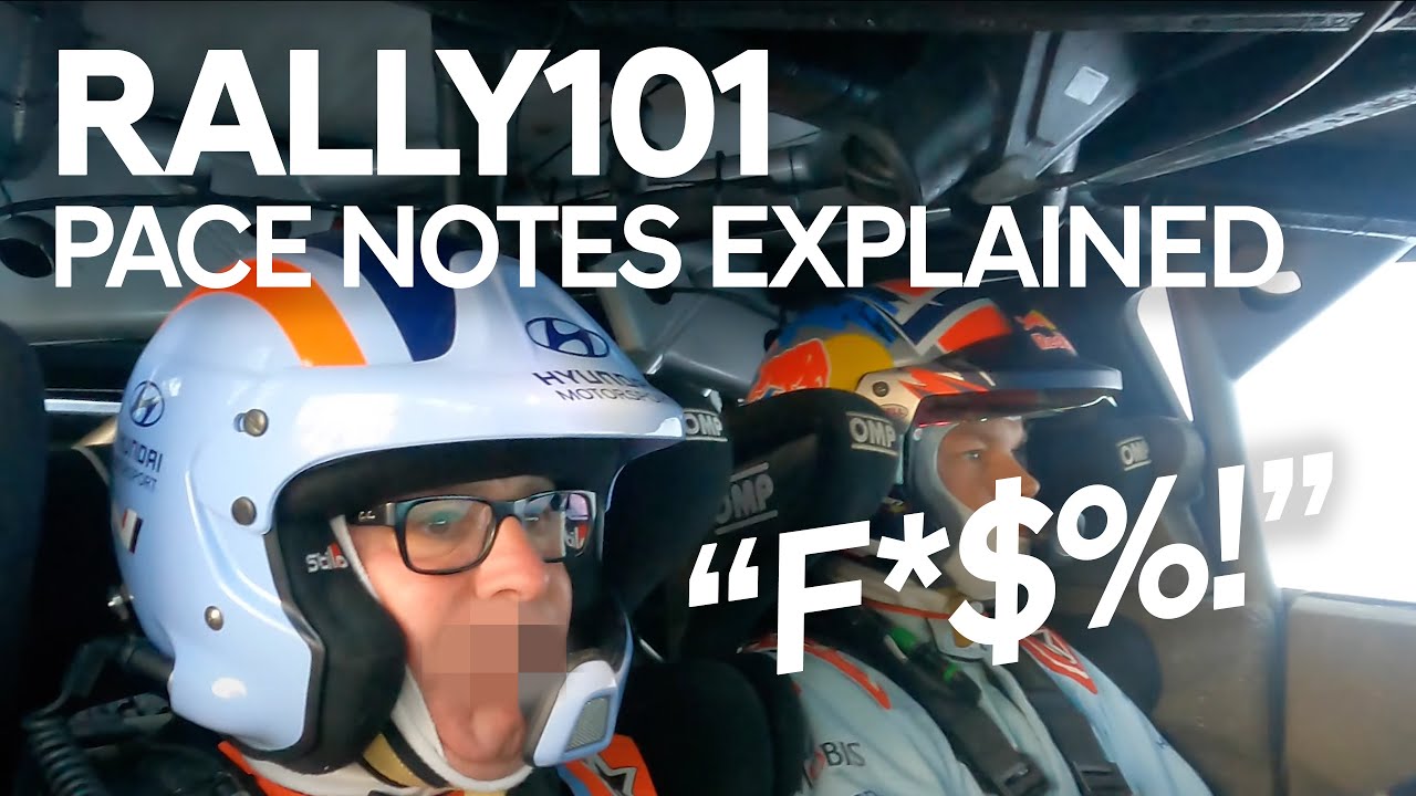 How to read rally pace notes - Co-Drivers are MIND READERS | Rally 101