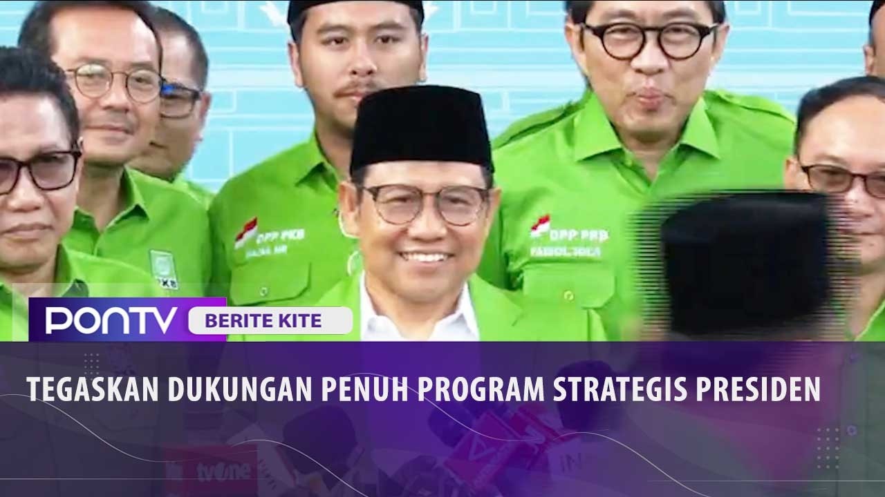 Cak Imin dan Pengurus PKB Temui Presiden Prabowo di Istana
