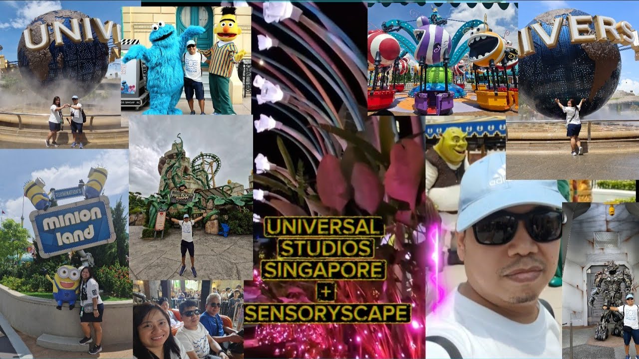Лучшие аттракционы и рейтинги Universal Studios Singapore | SensoryScape Sentosa | Самостоятельна...