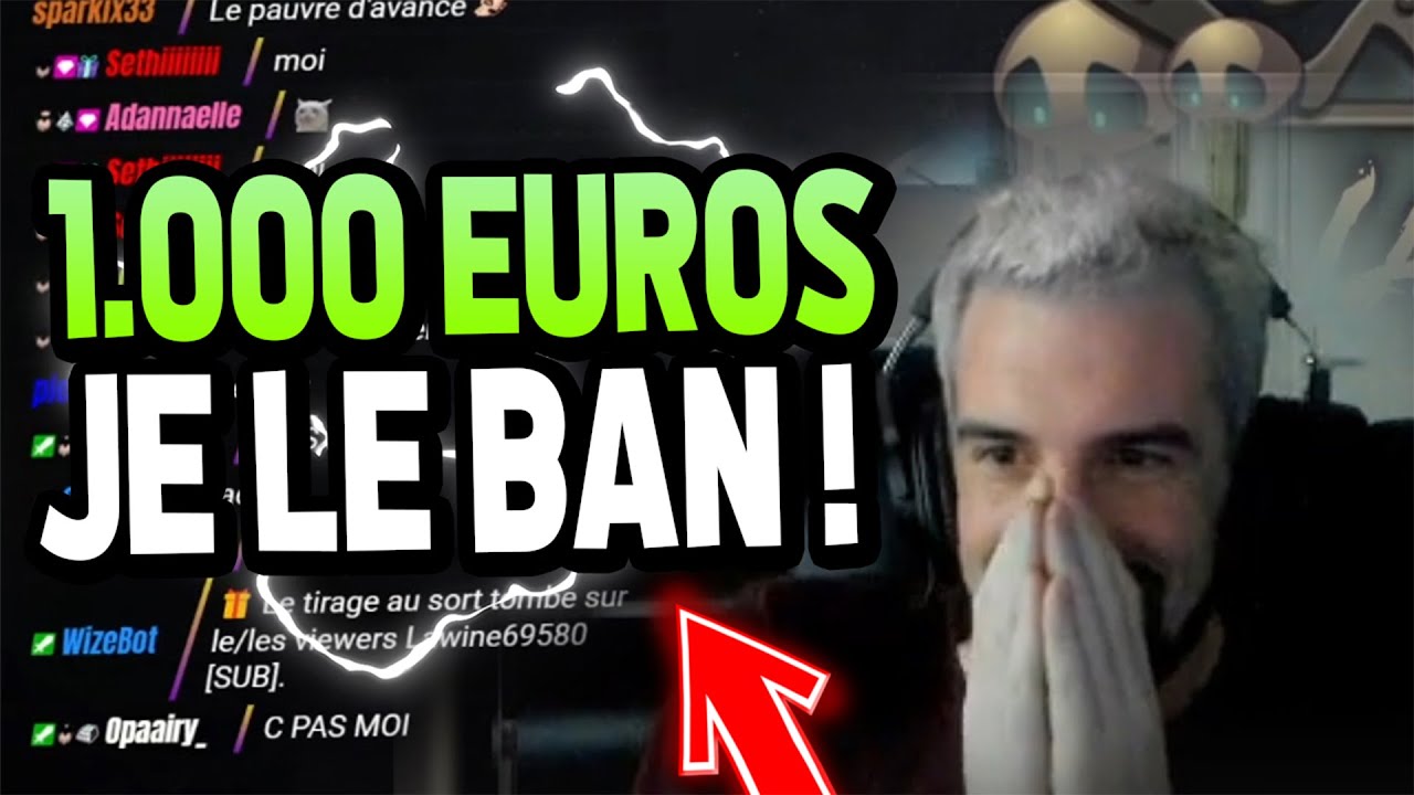 IL ME DONNE 1.000 EURO, JE LE BAN DEF DE MON STREAM (Best Of Nozadah #38)