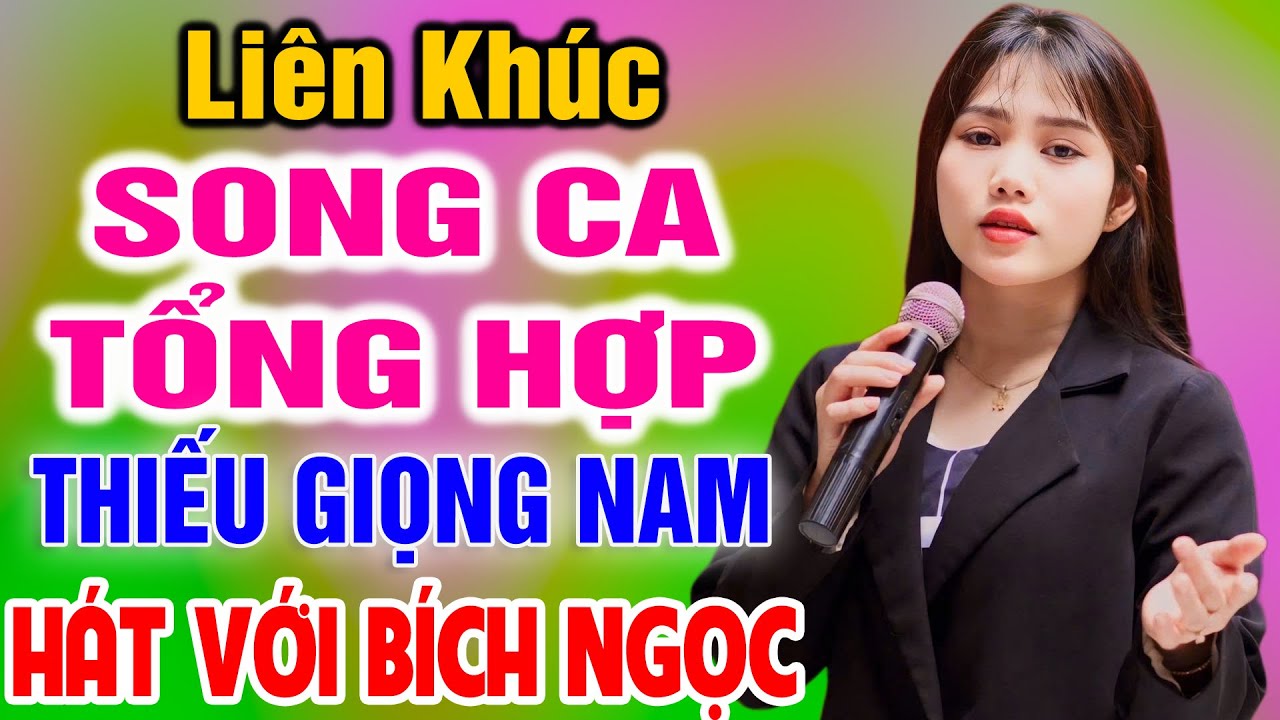 Liên Khúc Karaoke Song Ca Tổng Hợp ➤ Song Ca Cùng Bích Ngọc ➤ Karaoke Thiếu Giọng Nam