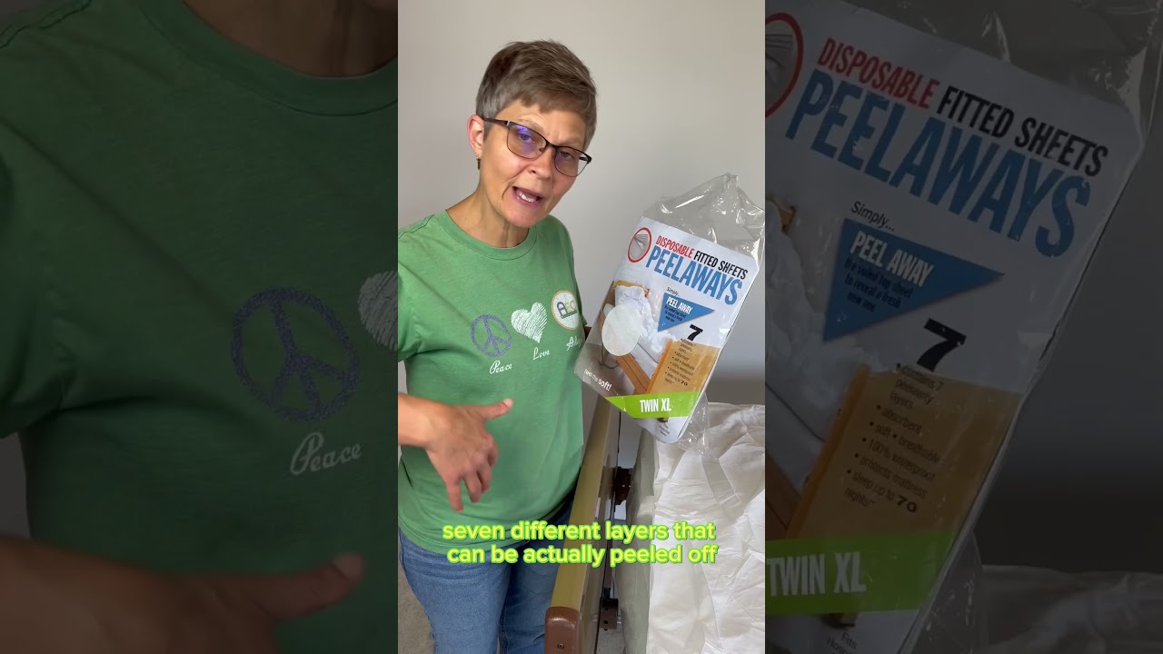 Product review of ​⁠Peel Aways #disposable #fitted #sheets - #arthritis #hypermobility