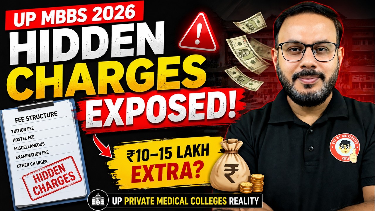 MBBS in Uttar Pradesh 2026: Hidden Charges Exposed | UP Private Medical Colleges Reality 😱