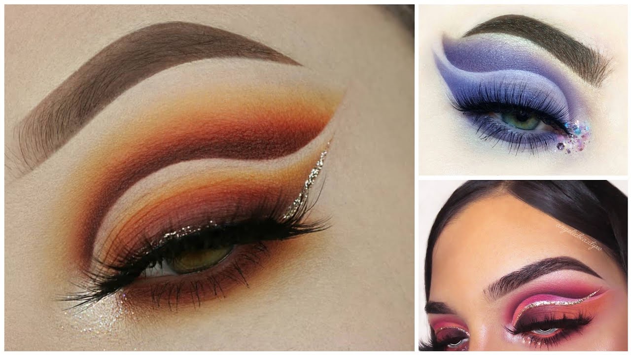 Tutoriais de maquiagem gringa(maquiagem colorida)