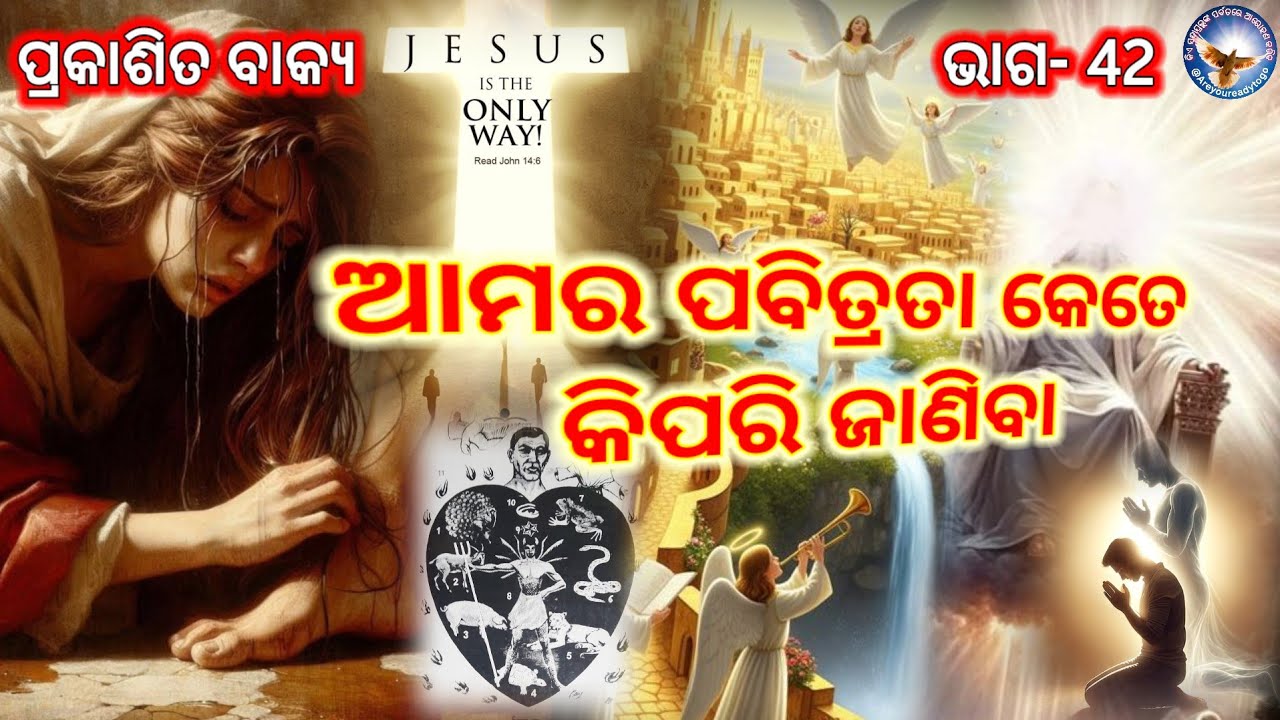 ଆମର ପବିତ୍ରତା କେତେ କିପରି କେମିତି ଜାଣିବା | ପ୍ରକାଶିତ ବାକ୍ଯ | Revelation | @Areyoureadytogo 