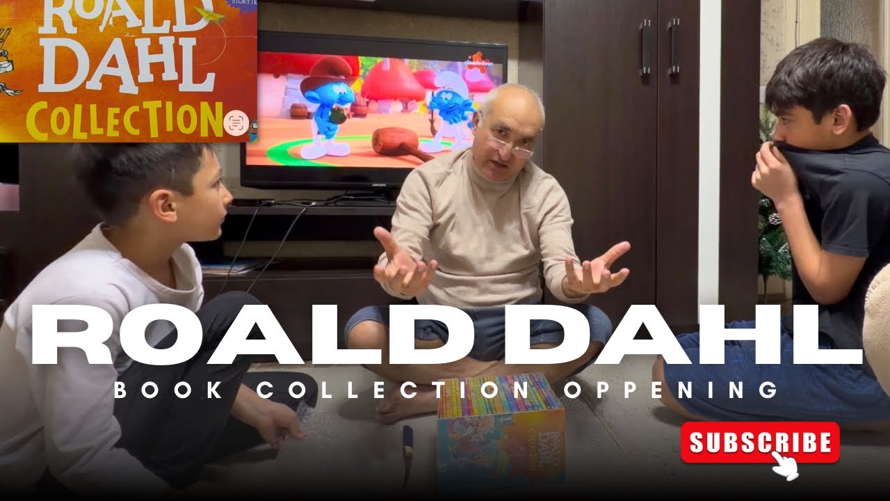 Unpacking Books of Roald Dahl | Girihalden Vlogs
