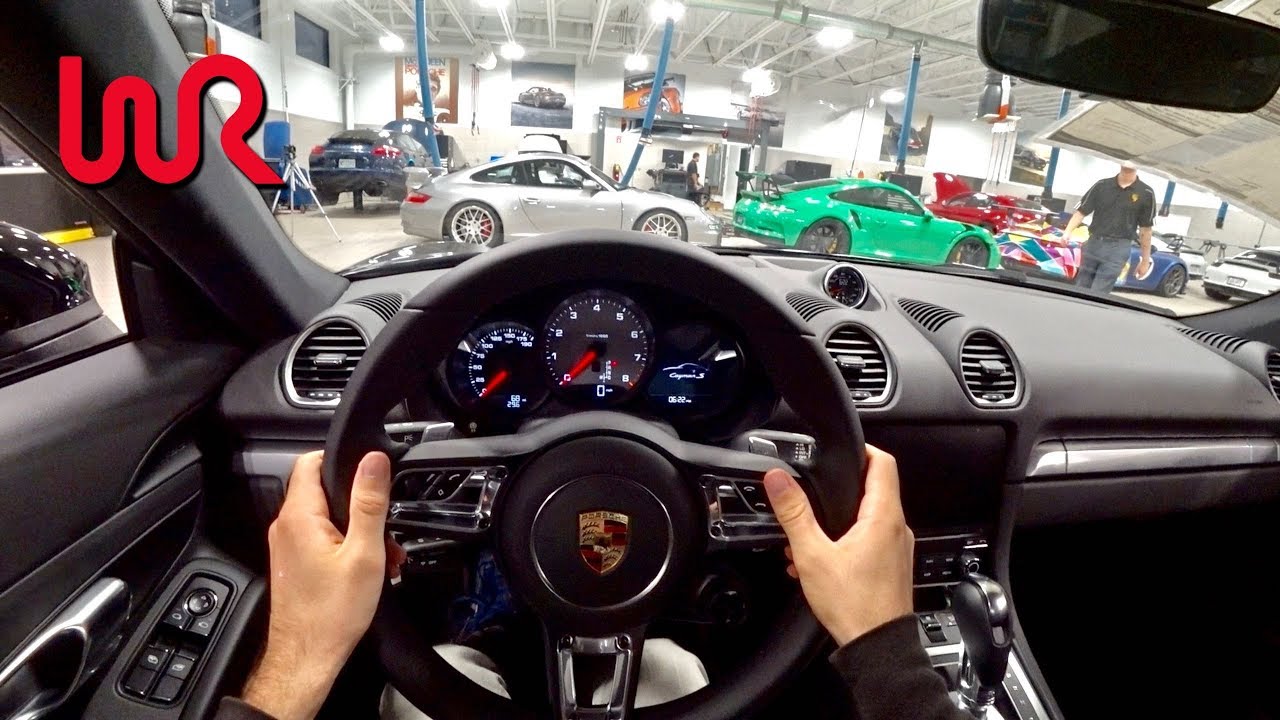 2017 Porsche 718 Cayman S - Tedward POV Test Drive