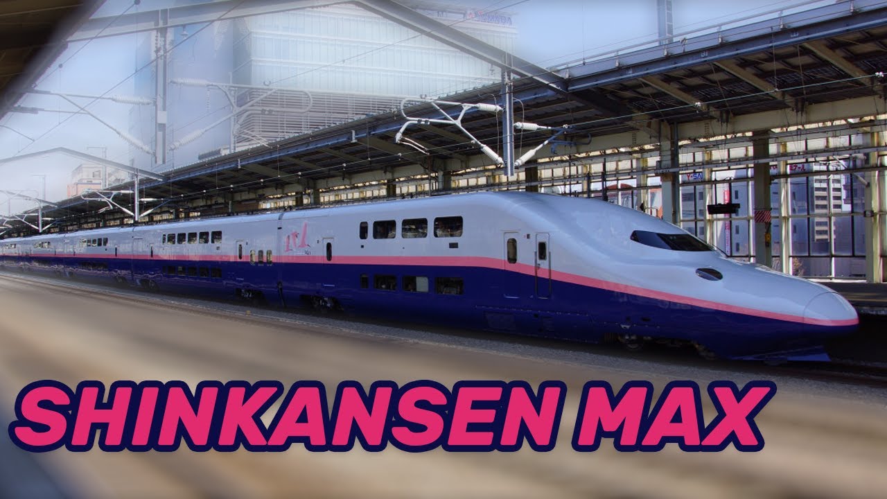 The Double Decker Bullet Train - Shinkansen MAX