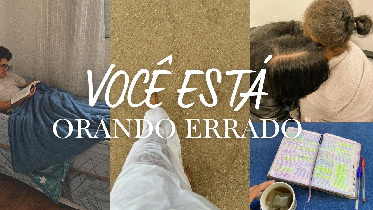 você está orando… ou apenas torcendo? 