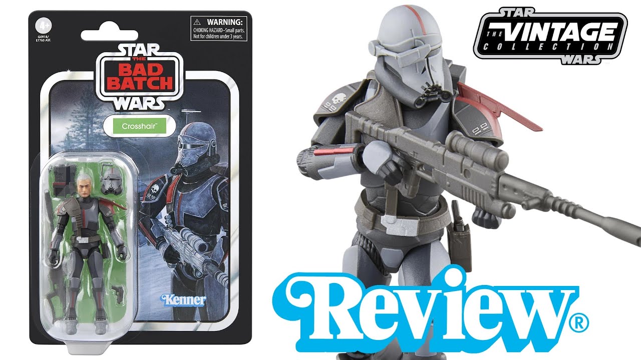 Star Wars The Vintage Collection Crosshair from The Bad Batch Review | VC370