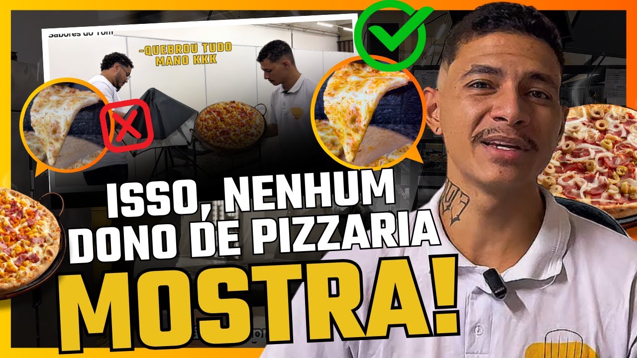 VLOG - ROTINA AQUI NA PIZZARIA SABORES DO TOM - É ASSIM QUE SE FAZ PIZZA DE VERDADE, BORA PRA CIMA!