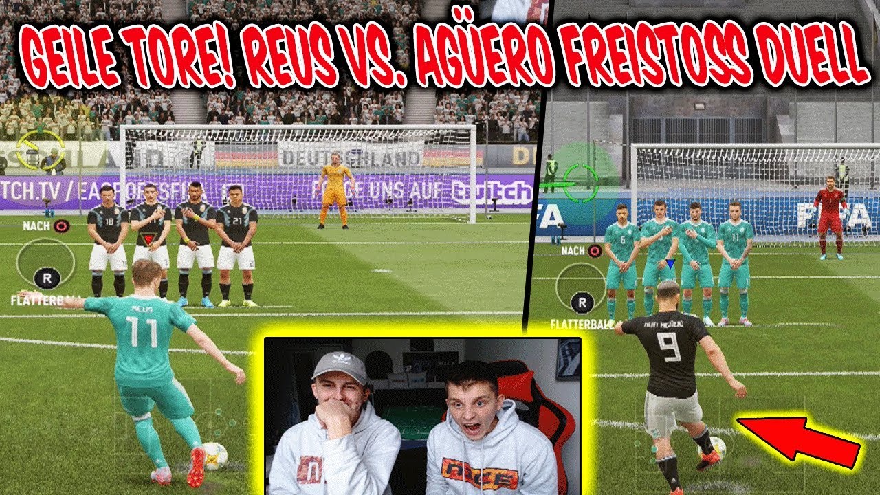 Legend&auml;res REUS vs. AG&Uuml;ERO Freisto&szlig; Duell mit Bruder! - Fifa 20 Ultimate Team Deutsch