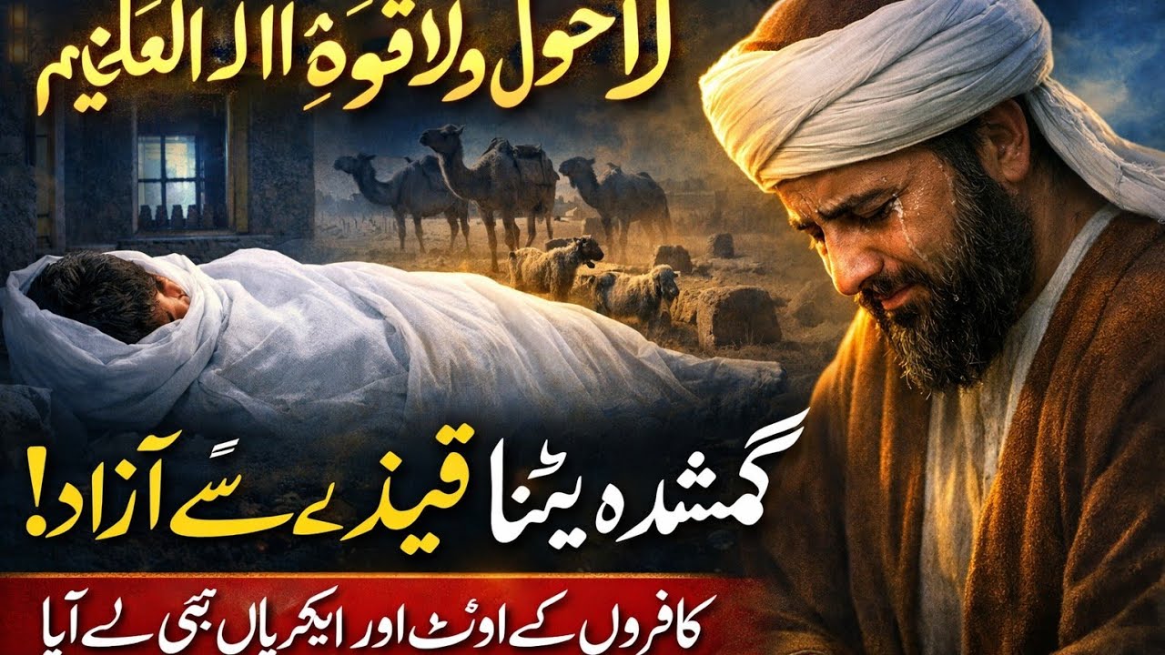 La Hawla Wala Quwwata Ka Mojiza | Ghumshuda Beta Kafiron Ki Qaid Se Azad | Heart Touching Waqia