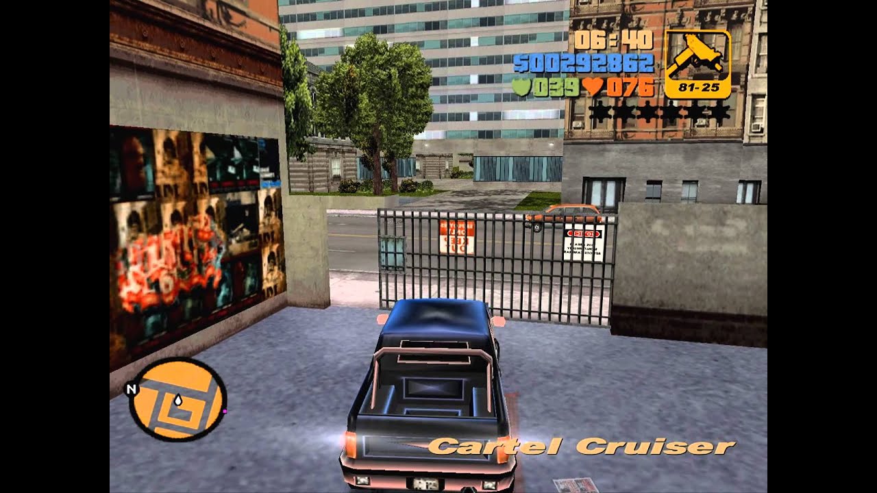 GTA3 Any% SS: ~1:24:05