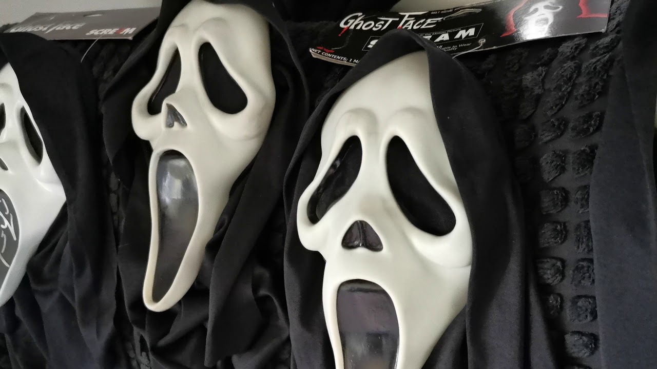 Scream Ghostface Mask Haul! Fearsome Faces & Fantastic Faces
