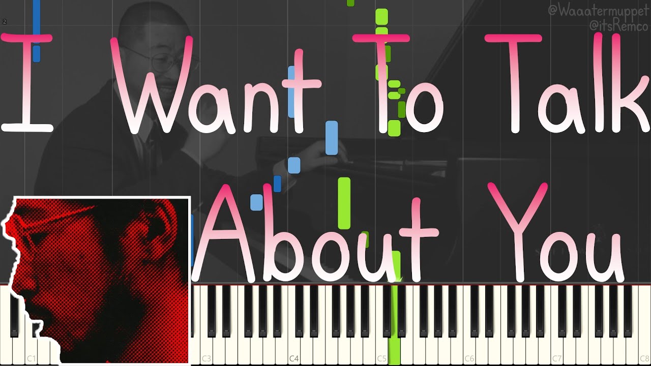 Ryo Fukui - I Want To Talk About You 1976 (Japanese Jazz Piano Synthesia + Double Bass)
