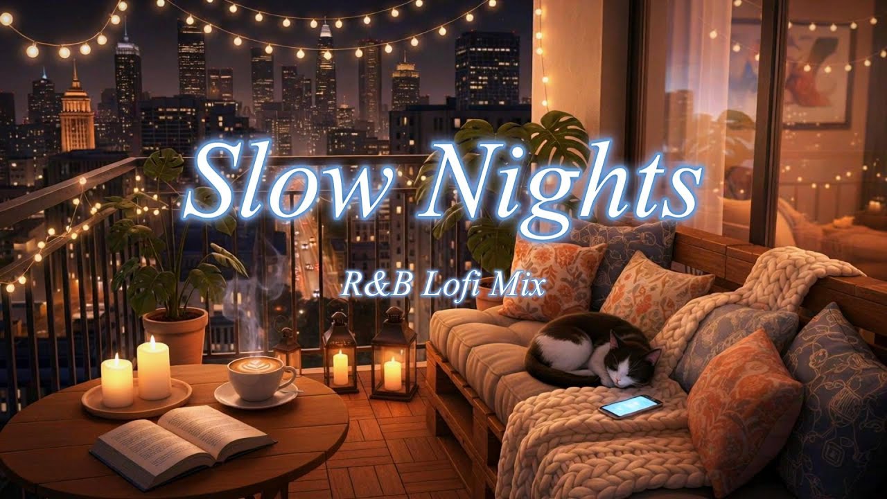 Smooth R&B Lofi for Relaxing 🌙 — Late Night Comfort