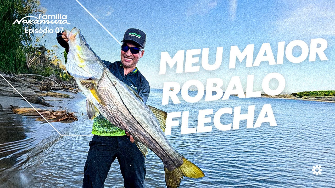 O MAIOR ROBALO DA VIDA! A Família Nakamura Vive um Dia Histórico em Iguape SP