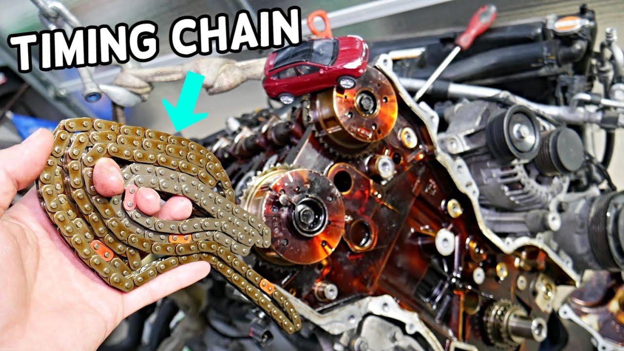 HYUNDAI TUCSON TIMING CHAIN REPLACEMENT, OIL PUMP TIMING CHAIN, MAIN TIMING CHAIN