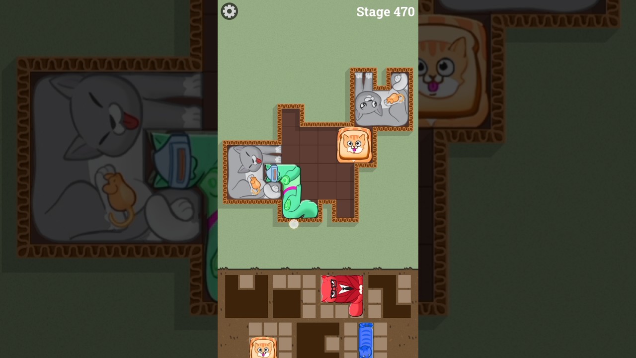 Funny puzzle cats Gameplay Android walkthrough #shorts #puzzlecats #gaming #phoenixgaming