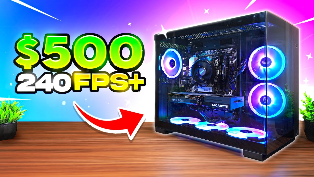 I Built the BEST $500 Gaming PC of 2025!