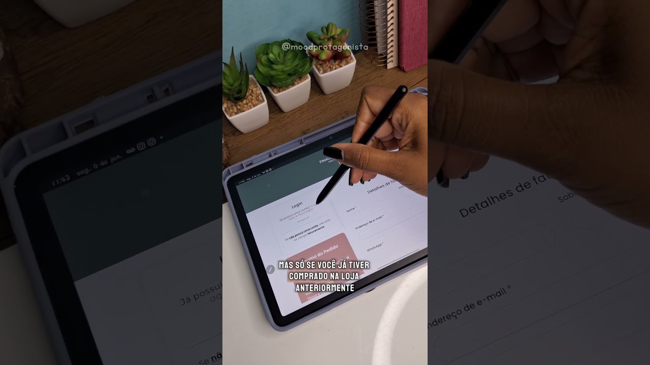 Como comprar seu Planner Digital no site do Mood Protagonista #digitalplanner