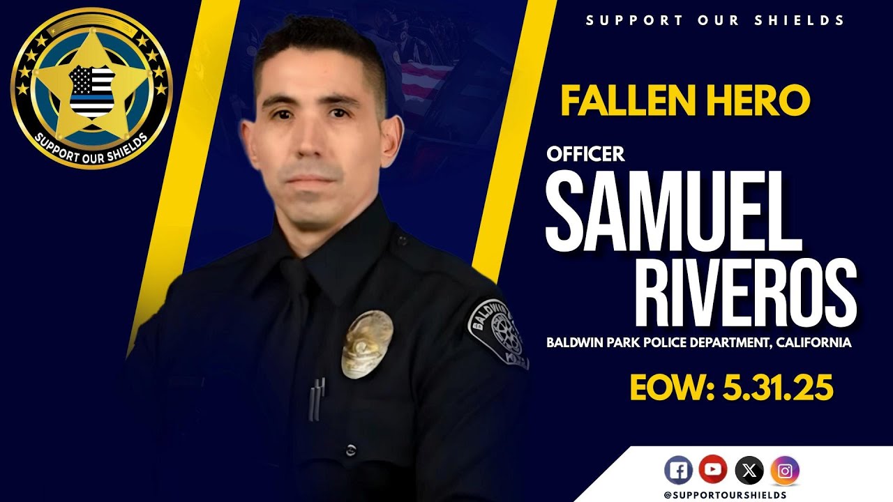 Officer Samuel Riveros Ran Into Gunfire to Save Others—A True Hero Remembered💙