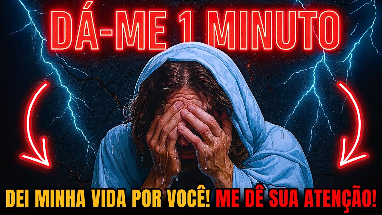 🔴JESUS CHORA POR SUA ATENÇÃO! NÃO DESPREZE...| MENSAGEM DE DEUS HOJE | MENSAGEM DE DEUS